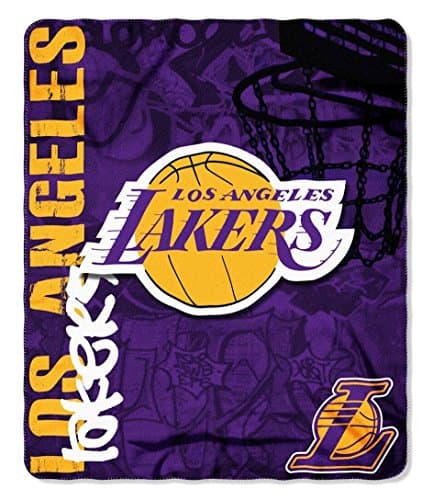 Los Angeles Lakers Fleece Throw Blanket