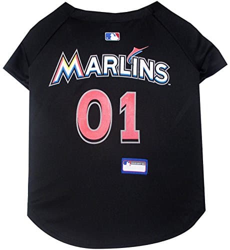 Miami Marlins Pet Jersey, Small