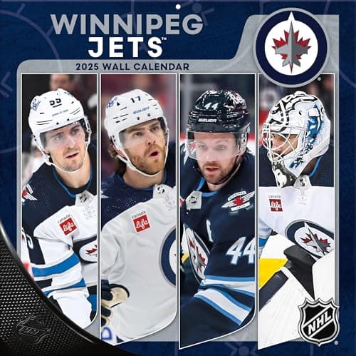 Winnipeg Jets 2025 Wall Calendar