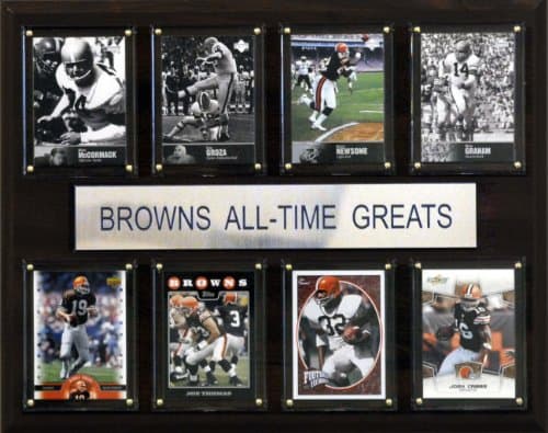 Cleveland Browns All-Time Greats Plaque