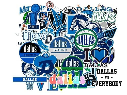 Dallas Mavericks Vinyl Sticker Set