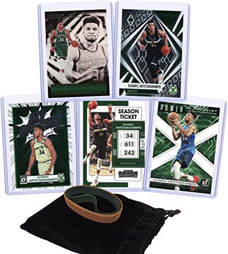 Giannis Antetokounmpo Trading Card Bundle