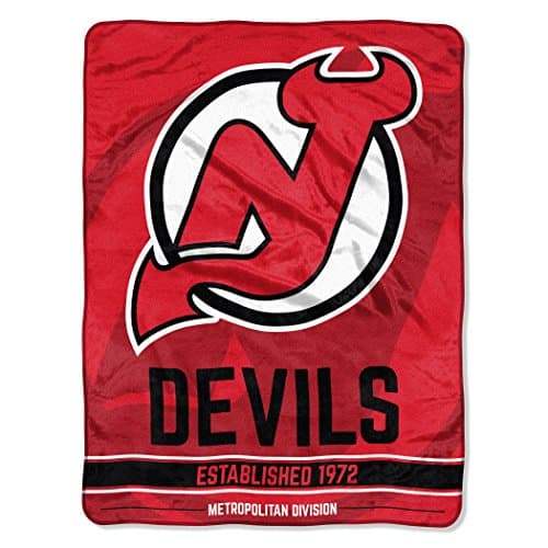 New Jersey Devils Micro Raschel Throw Blanket