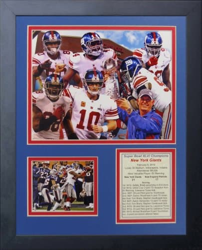 2011 New York Giants Super Bowl Champions Photo Collage