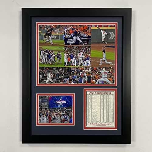 Braves 2021 Champions Framed Photo Collage