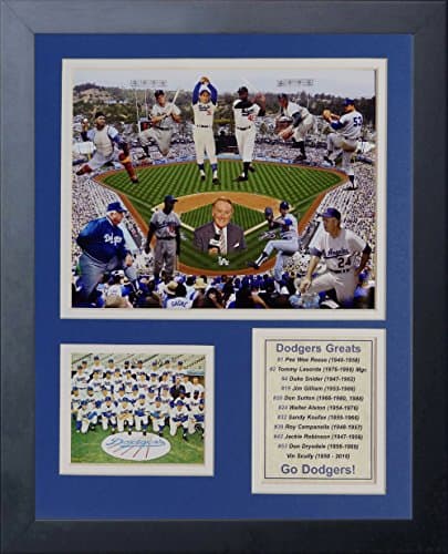 Dodgers All-Time Greats Framed Collage