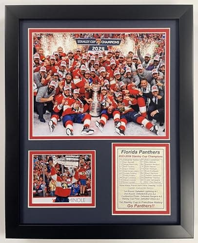 Florida Panthers Stanley Cup Champions Framed Photo Collage