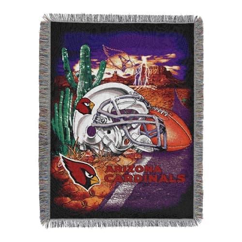 Arizona Cardinals Woven Tapestry Throw