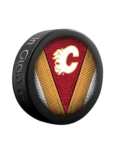 Calgary Flames Hockey Puck