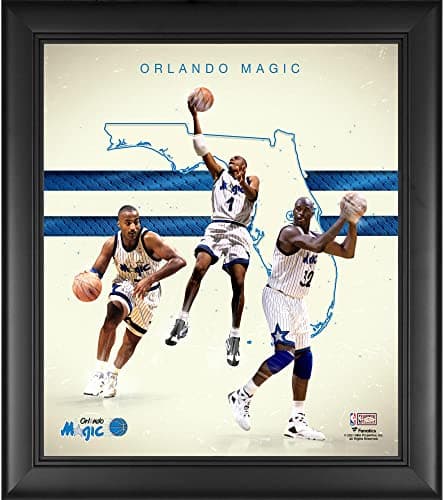 Orlando Magic 1990's Franchise Collage