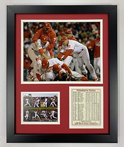 Phillies 2008 World Series Champs Framed Collage