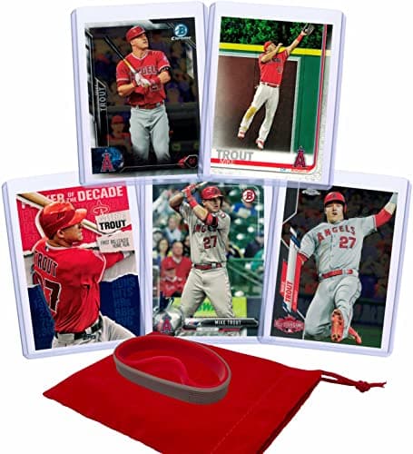 Mike Trout Baseball Cards Bundle