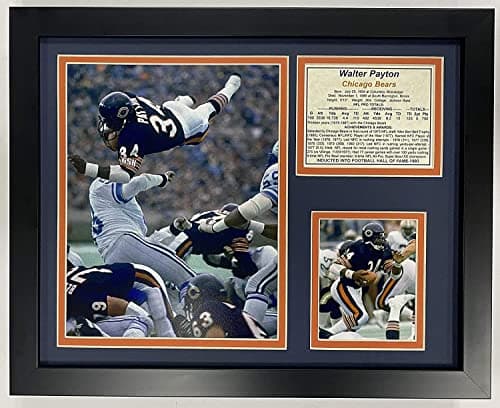 Walter Payton Hall of Fame Framed Collage