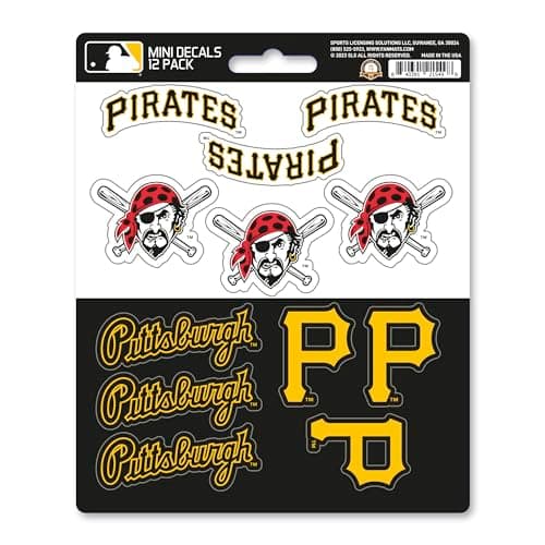 Pittsburgh Pirates Mini Decal Pack