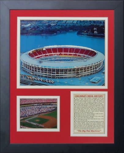 Cincinnati Reds Riverfront Stadium Photo Collage