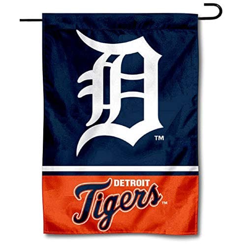 Detroit Baseball Garden Flag