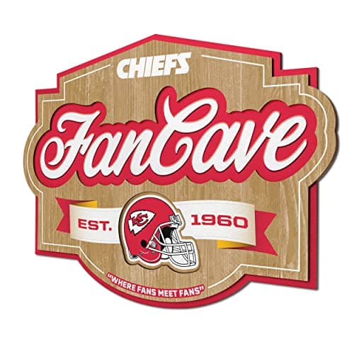 Kansas City Chiefs Fan Cave Sign