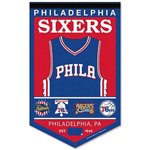 Philadelphia 76ers Heritage Banner Pennant