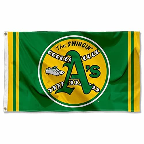 Oakland Athletics Retro Logo Banner by WinCraft