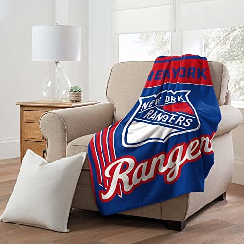 New York Rangers Microfiber Throw Blanket