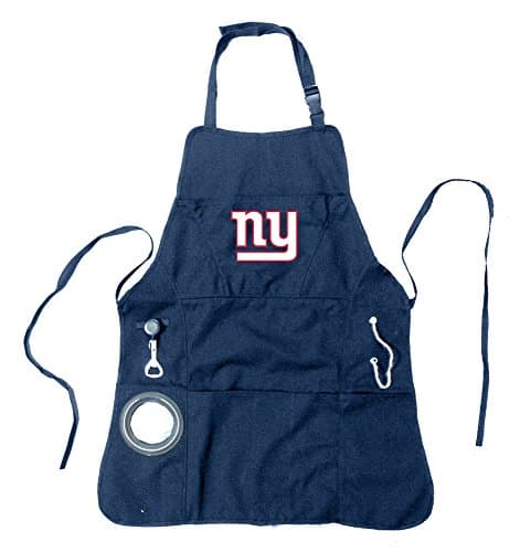 New York Giants Grilling Apron with Bottle Opener