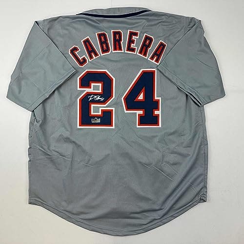 Miguel Cabrera Autographed Baseball Jersey