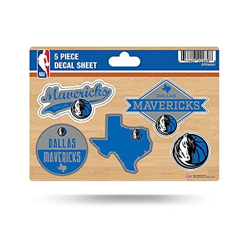 Dallas Mavericks Die-Cut Decal Sheet