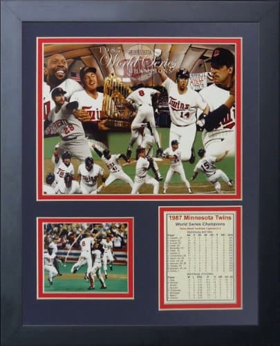 1987 Minnesota Twins Champions Photo Collage