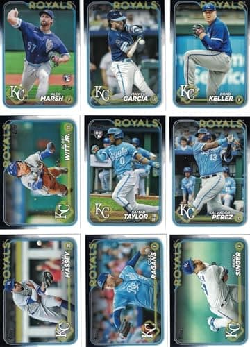 Kansas City Royals 2024 Topps Card Set