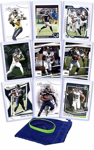 Seattle Seahawks Assorted Trading Cards & Wristbands