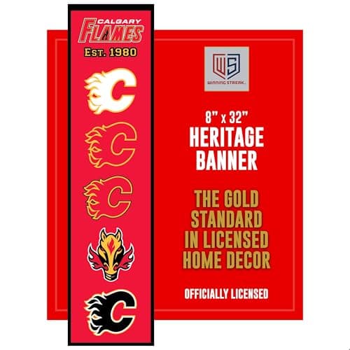 Calgary Flames Heritage Banner