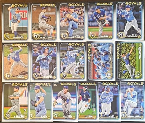 Kansas City Royals 2024 Topps Team Set