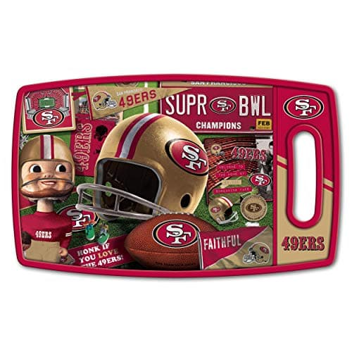 San Francisco 49ers Retro Cutting Board