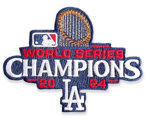 2024 Dodgers Championship Collectible Patch