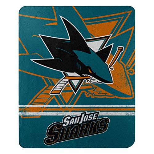 San Jose Sharks Fleece Throw Blanket