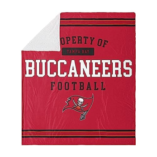 Tampa Bay Buccaneers Sherpa Fleece Blanket