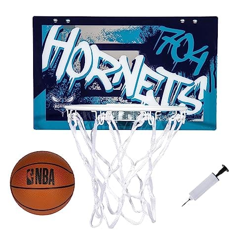 Charlotte Hornets Over The Door Basketball Hoop