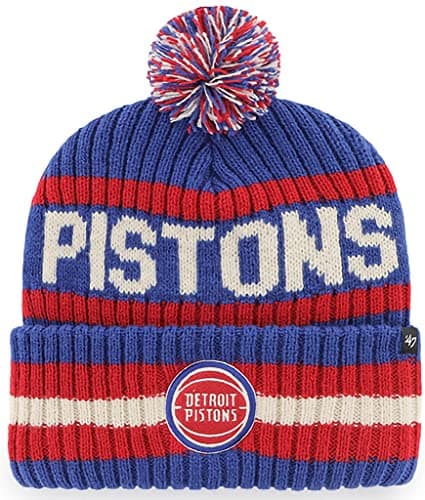 Detroit Pistons Knit Pom Beanie