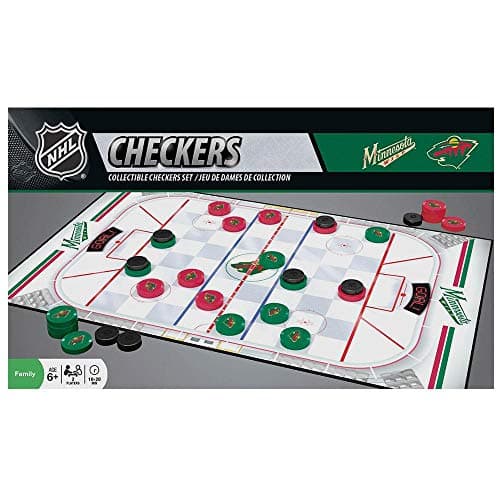 Minnesota Wild Checkers Game