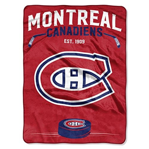 Montreal Canadiens Raschel Throw Blanket