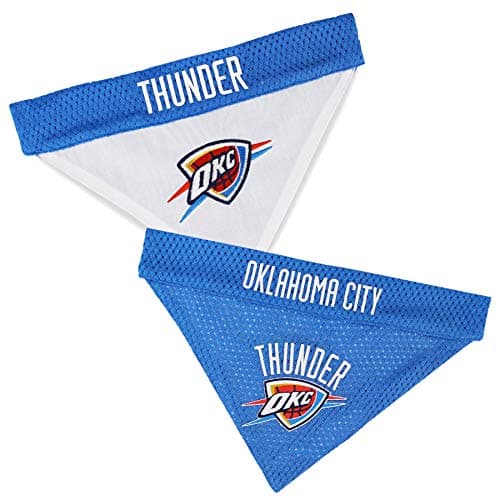 Oklahoma City Thunder Reversible Dog Bandana