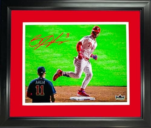 Bryce Harper 2023 NLDS Framed Photo