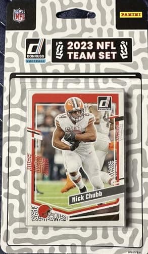 Cleveland Browns 2023 Donruss Card Set