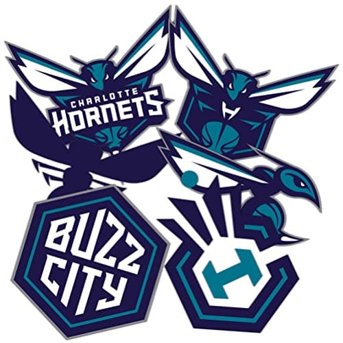 Charlotte Hornets Vinyl Decal Sticker