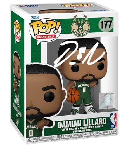 Damian Lillard Signed Funko POP! Figurine