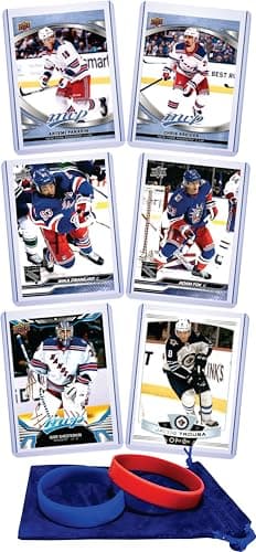 New York Rangers Trading Card & Wristbands Pack