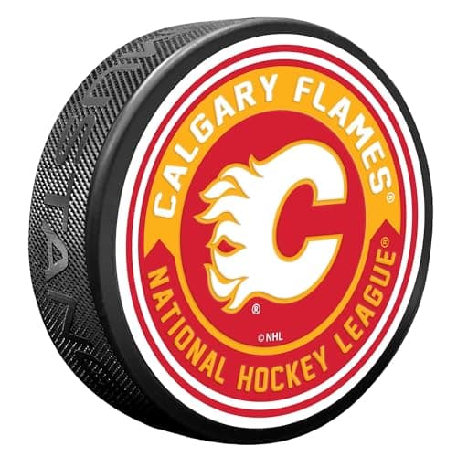 Calgary Flames Arrow Puck