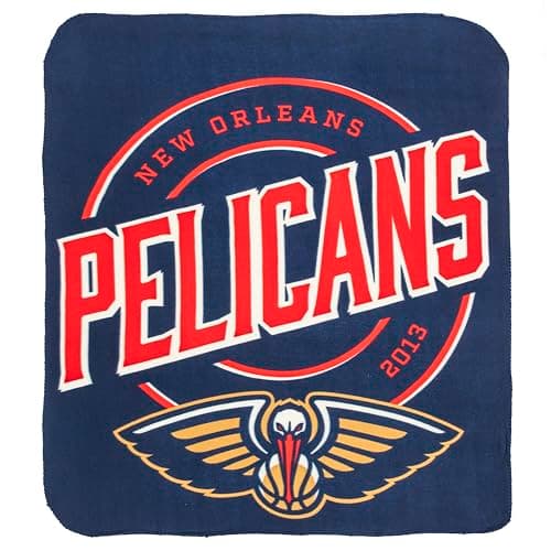 New Orleans Pelicans Fleece Throw Blanket