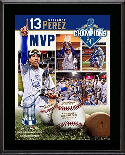 Salvador Perez 2015 World Series MVP Plaque