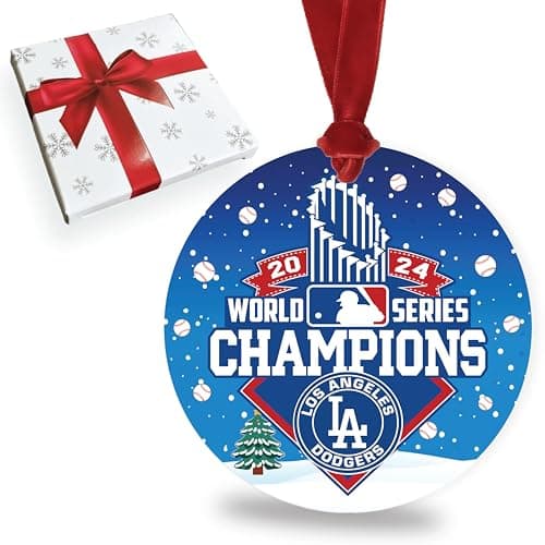 2024 Dodgers Championship Ornament